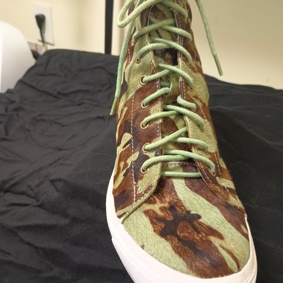 Jeffrey Campbell Flavia Camo Print Leather High Tops, Blogger Favorite! Sold Out - Picture 14 of 15